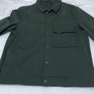 OCS men’s overshirt, light coat M dark green/gray.